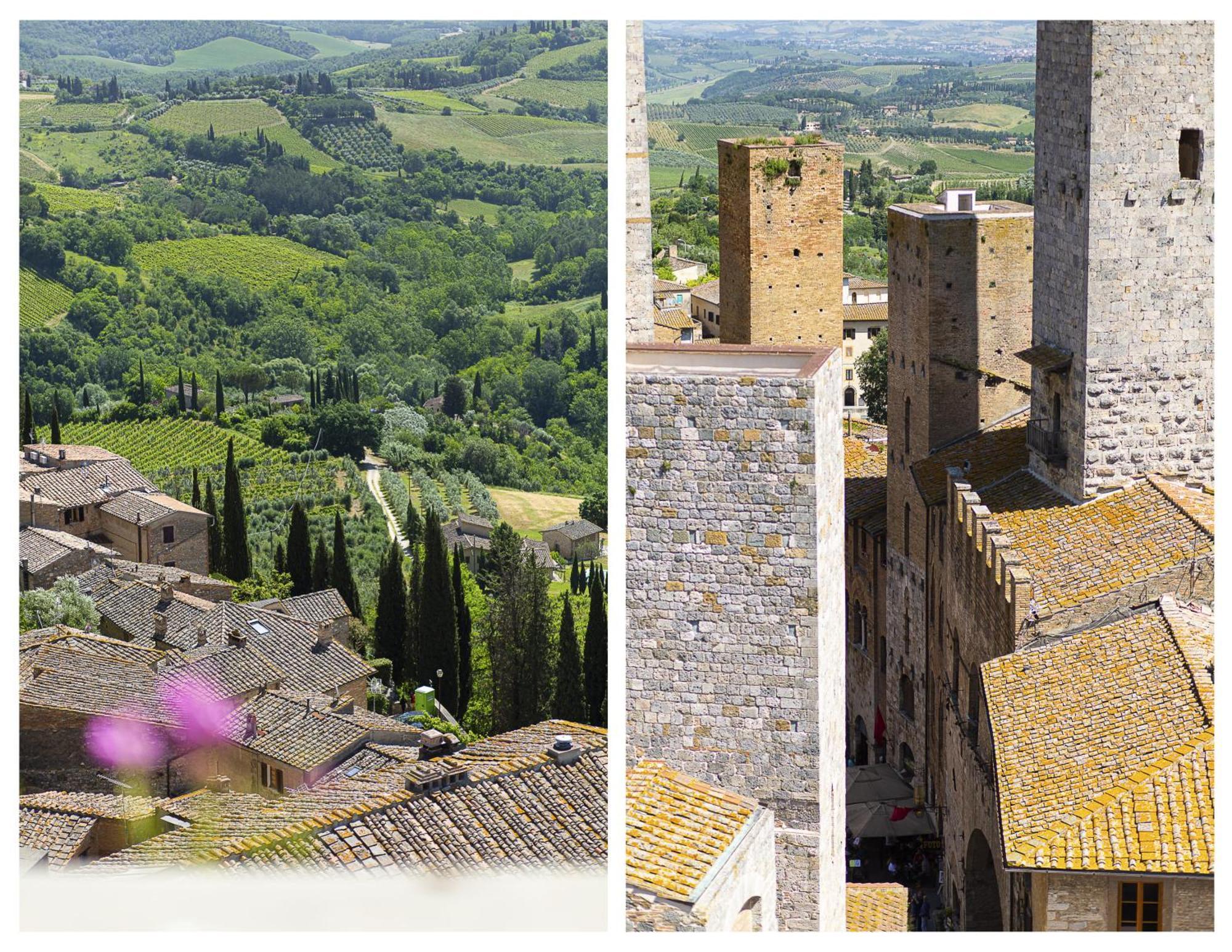 شقة The Artists' Tower - Amazing View From The Tower سان جيمينيانو المظهر الخارجي الصورة